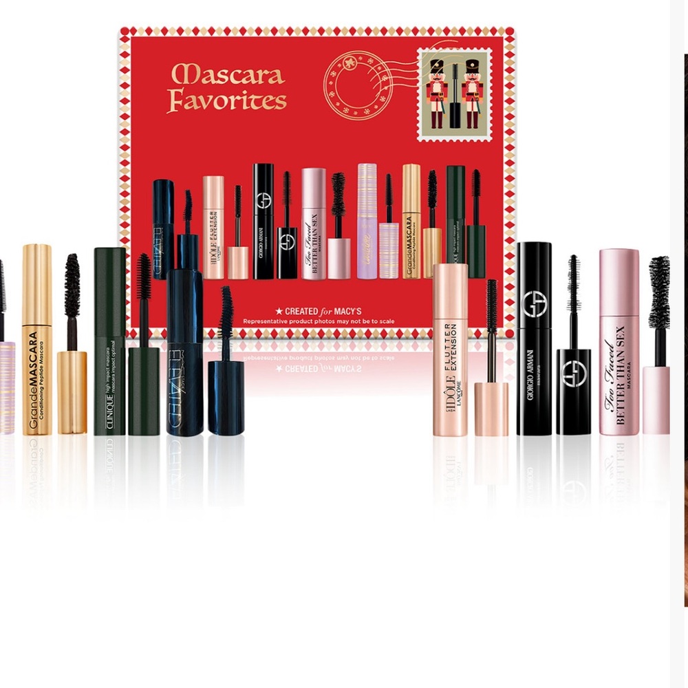 Lancôme 3 Lip, MAC 3 Piece Lip , 7 Piece Mascara Set Or PTR 2 piece set! NEW!